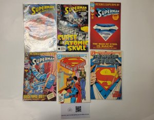 6 Superman Man of Steel DC Comic Books #1 1 5 6 22 22 48 TJ17