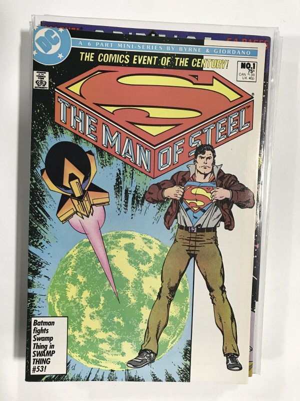 The Man of Steel #1 (1986) Superman NM5B217 NEAR MINT NM