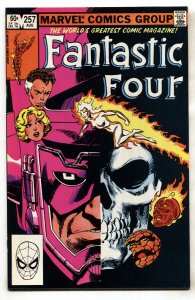 Fantastic Four #257--comic book--Galactus--Marvel--1983