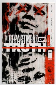 Department of Truth #1A NM+ (Incentive variant. What’s the deep, dark secret?)