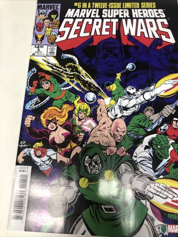 Marvel Super Heroes Secret Wars (2024)# 6 (VF/NM) Facsimile Edition Foil Regular