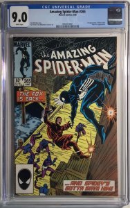 Marvel, Amazing Spider-Man #265, CGC 9.0, 1st Silver Sable, Look! 
