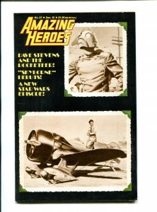Amazing Heroes #37 - Dave Stevens Rocketeer (5.0/5.5) 1983