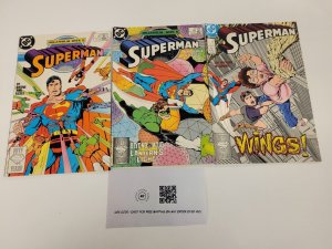 3 DC Comic Books Superman #13 14 15 64 TJ1