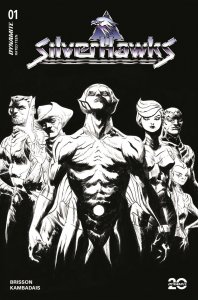 Silverhawks #1 Cvr Ze 50 Copy Incv Lee Line Art Dynamite Comic Book 2025 B&B