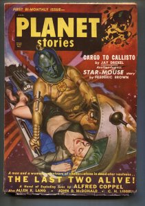 Planet Stories--November 1950--JOHN D. MACDONALD--FREDRIC BROWN--Pulp Magazine