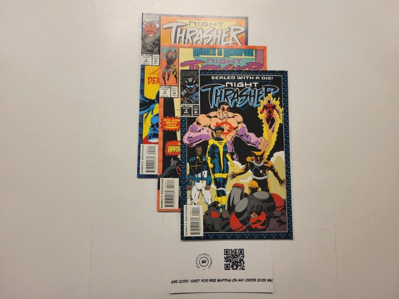 3 Night Thrasher Marvel Comic Books #2 3 4 99 TJ10