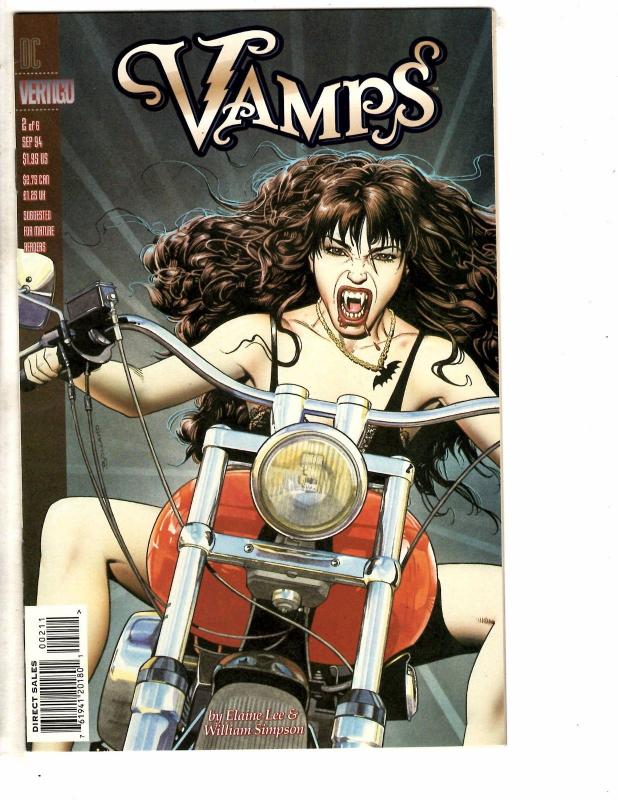 Vamps Complete DC Vertigo Comics Limited Series # 1 2 3 4 5 6 1994 Vampire J210
