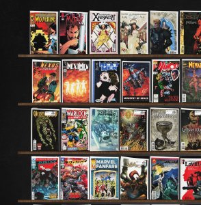 Huge Lot 150+ Comics with Old Man Logan, Justice League, Weirdworld & More!