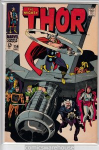 THOR (1966 MARVEL) #156 FN- A05037