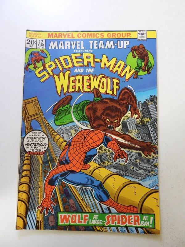 Marvel Team-Up #12 (1973) FN+ condition
