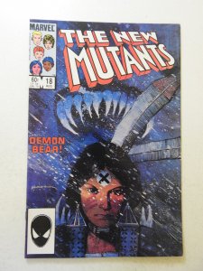 The New Mutants #18 (1984) VF Condition!