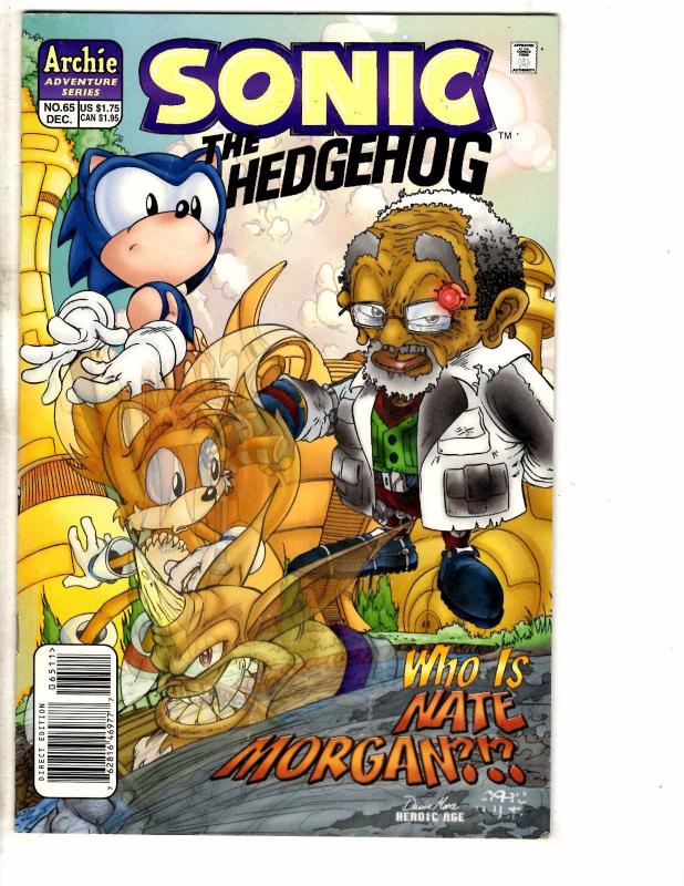 Sonic The Hedgehog # 65 VF/NM Archie Adventure Series Comic Book Knuckles J233