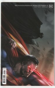 Batman Superman Worlds Finest # 5 Variant Cover NM DC 2022 [J2]