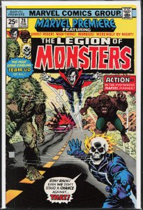 Marvel Premiere #28 (1976) The Legion of Monsters [Key Issue]