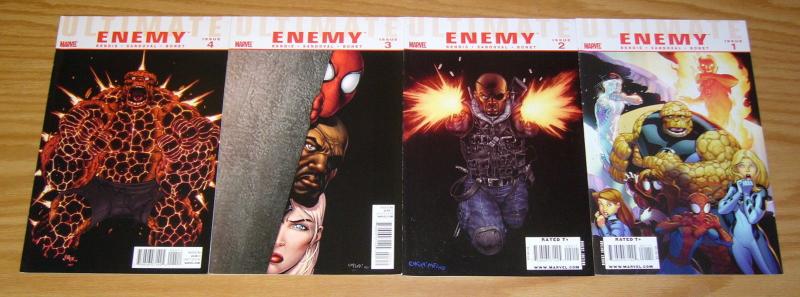 Ultimate Enemy #1-4 VF/NM complete series - brian bendis - spider-man 2 3 set