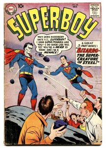 Superboy #68 comic book 1958 DC - First Bizarro Silver-Age