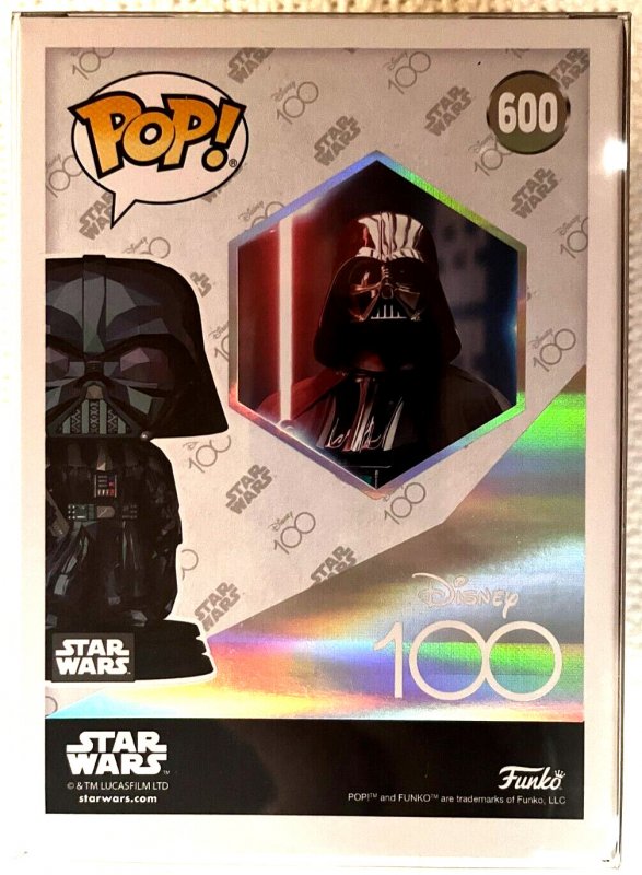 ?~FUNKO~STAR WARS:DARTH VADER (FACET) #600~?~FUNKO EXCLUSIVE w/PROTECTOR~?