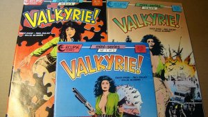 VALKYRIE LOT ISSUES 1 2 3 *HI-GR*  ECLIPSE COMICS VS NAZIs 