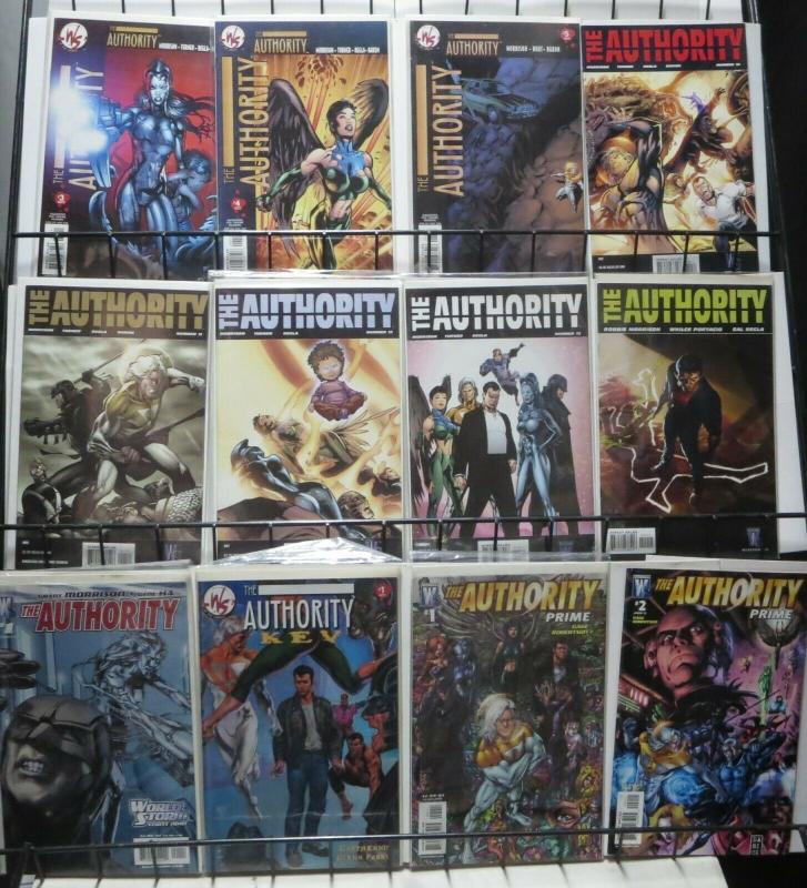 AUTHORITY MEGA-SAMPLER! Wildstorm, 41 issues! VF/+ Warren Ellis, Frank Quitely