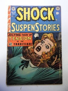 Shock SuspenStories #15 (1954) FR/GD Condition 2 3/4 cumulative spine split