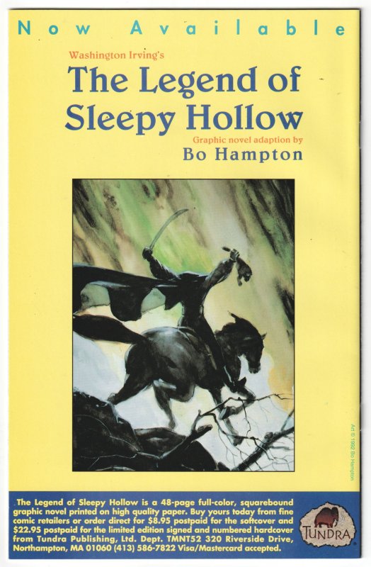 Teenage Mutant Ninja Turtles #52 (1992) CITY AT WAR!