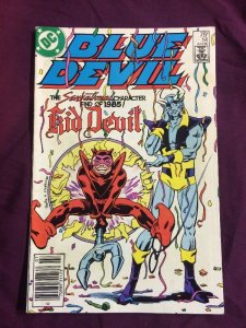 blue devil #14 signed by gary cohn rare dc comics comic book cool vintage sweet!