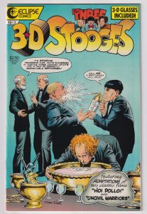 Three-D Three Stooges #3 (1987) The Three Stooges