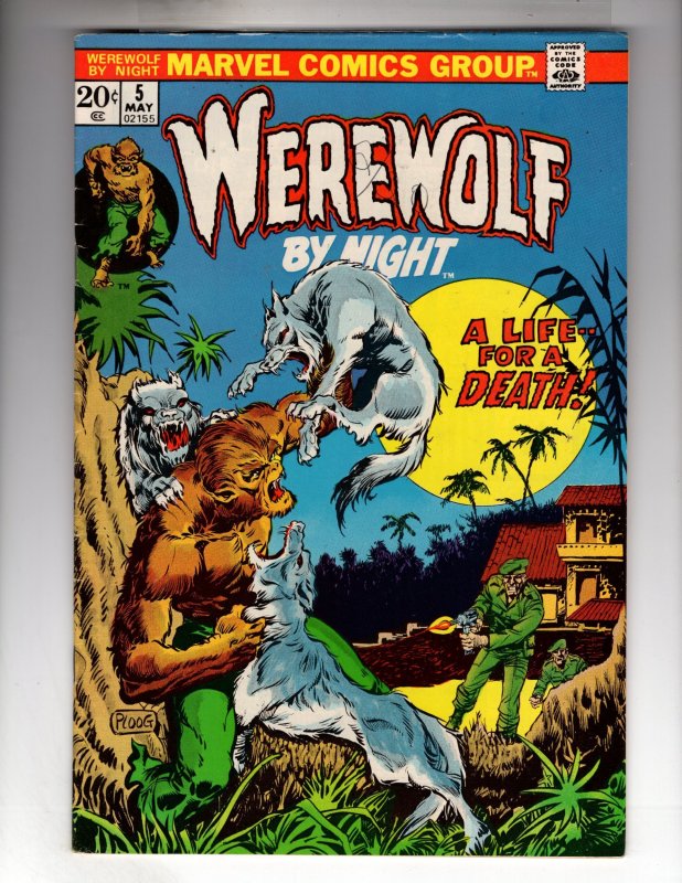 Werewolf by Night #5 (1973)   / MC#102