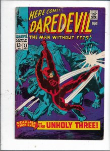 Daredevil #39 (1968)   VG/FN