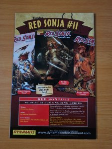 Red Sonja #10 Tab Cover C Variant ~ NEAR MINT NM ~ 2006 Dynamite Comics