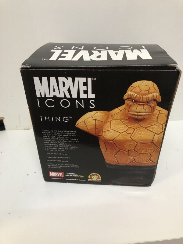 Thing Marvel Icons Bust Diamond Select Toys (2007)  # 672 / 2500