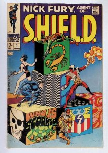 Nick Fury, Agent of SHIELD #1 (1968)
