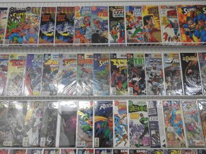 Huge Lot 130+ Comics W/ Batman, Superman, Catwoman+ Avg VF- Condition!!