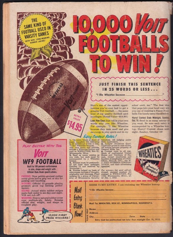 Roy Rogers Comics 59 (1952) GD Golden Age Dell