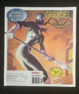 2000 COMICS BUYER'S GUIDE Magazine #1377 FN+ 6.5 Grendel Independent Success