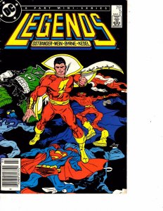 Lot Of 1 DC Comic Book Legends #6 ON1