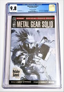 Metal Gear Solid #1 CGC 9.8 Diamond Retailer Summit Variant FREE SHIPPING