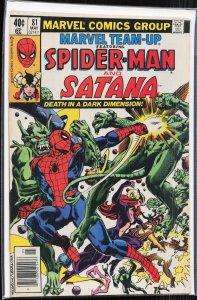 Marvel Team-Up #81 (1979) Satana