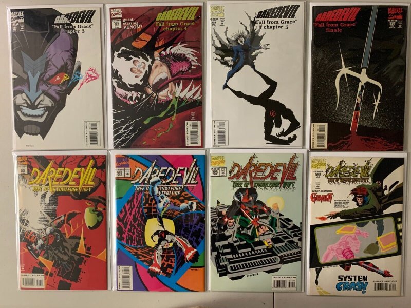 Daredevil comics lot #301-360 + 2 annual 37 diff avg 6.0 (1992-97)