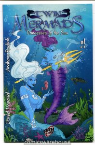 TWIN MERMAIDS PRINCESSES OF THE SEA (2021 ARH STUDIOS) #1 NM R12117