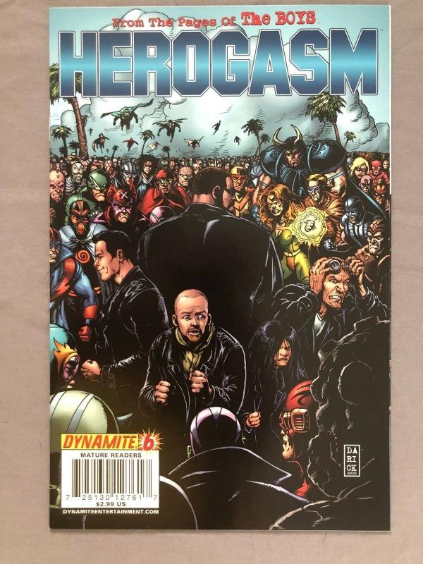 THE BOYS : HEROGASM - 7 issue Lot - #1, 1Virgin, 2, 3, 4, 5, 6 - Ennis (Preacher