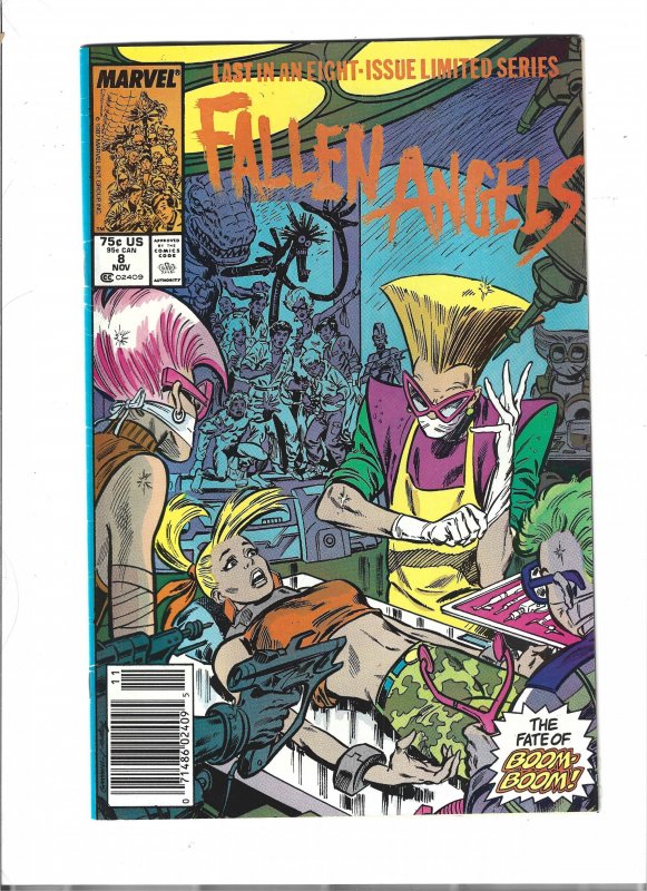 Fallen Angels #8 Direct Edition (1987) b1