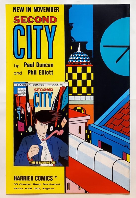 Redfox #6 (Nov 1986, Harrier) 8.5 VF+