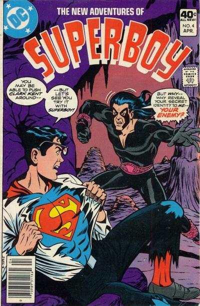 New Adventures of Superboy #4, Fine (Stock photo)