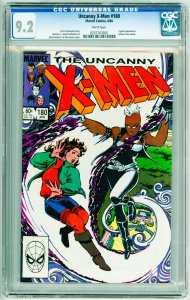 The Uncanny X-Men #180 (1984) CGC 9.2! small crack bottom slab