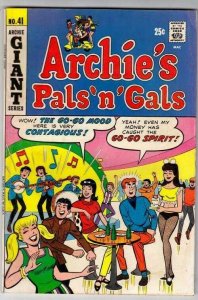 Archie's Pals 'n' Gals # 41 Strict VG/FN Mid-Grade Cover Playboy Club, Veronica