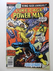 Power Man Annual #1 (1976) Beautiful Fine+ Condition!