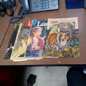 Lassie 35 44 67 68 Silver Age Dell Comics Lot Run Set Collection Tv Show