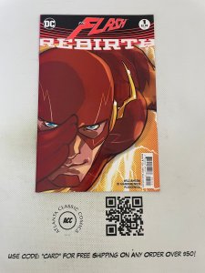 The Flash Rebirth # 1 NM 2nd Print Variant DC Comic Book Williamson 14 RC50